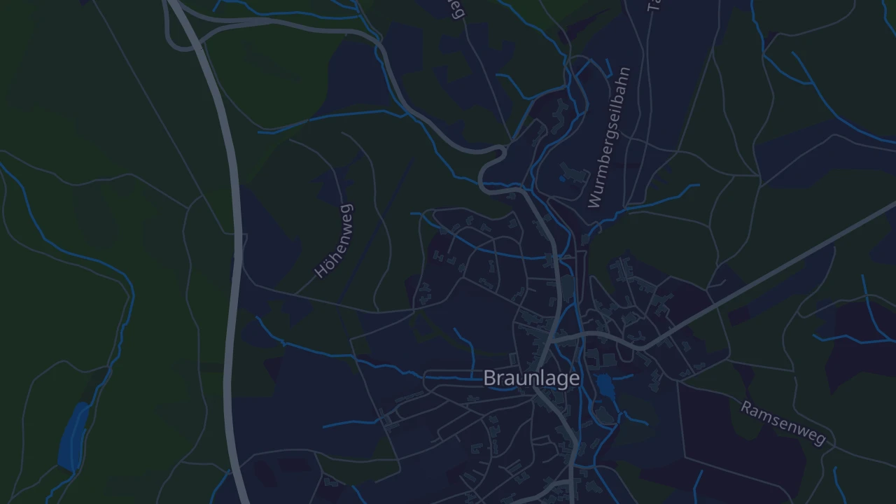 Karte von Braunlage