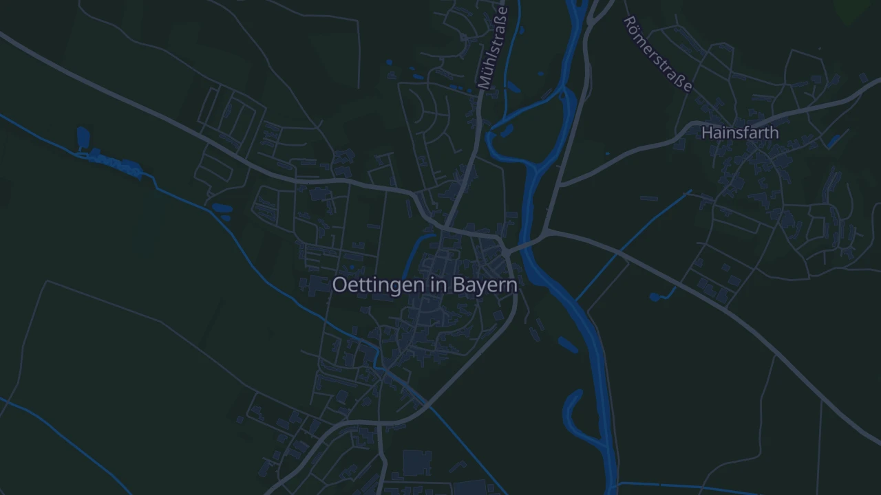 Karte von Oettingen
