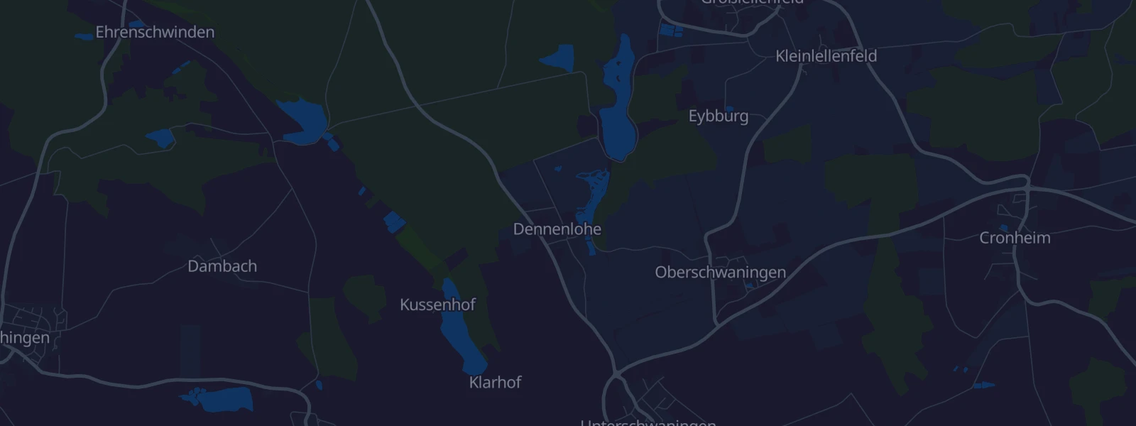 Karte von Dennenlohe