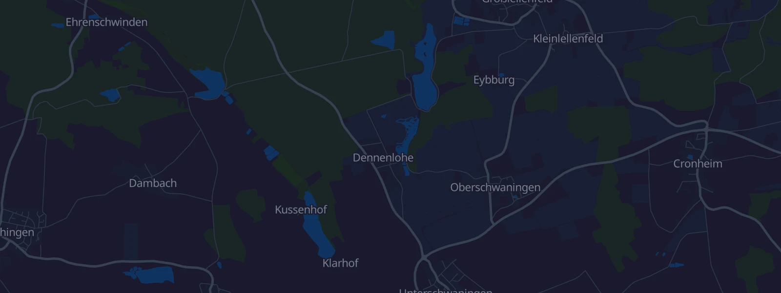 Karte von Dennenlohe