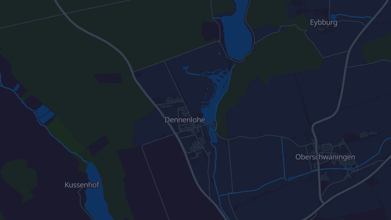 Karte von Dennenlohe