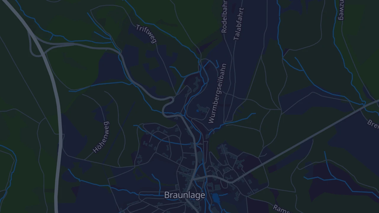 Karte von Braunlage