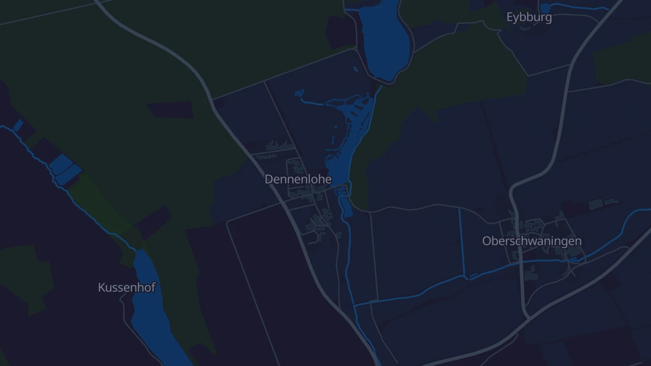 Karte von Dennenlohe