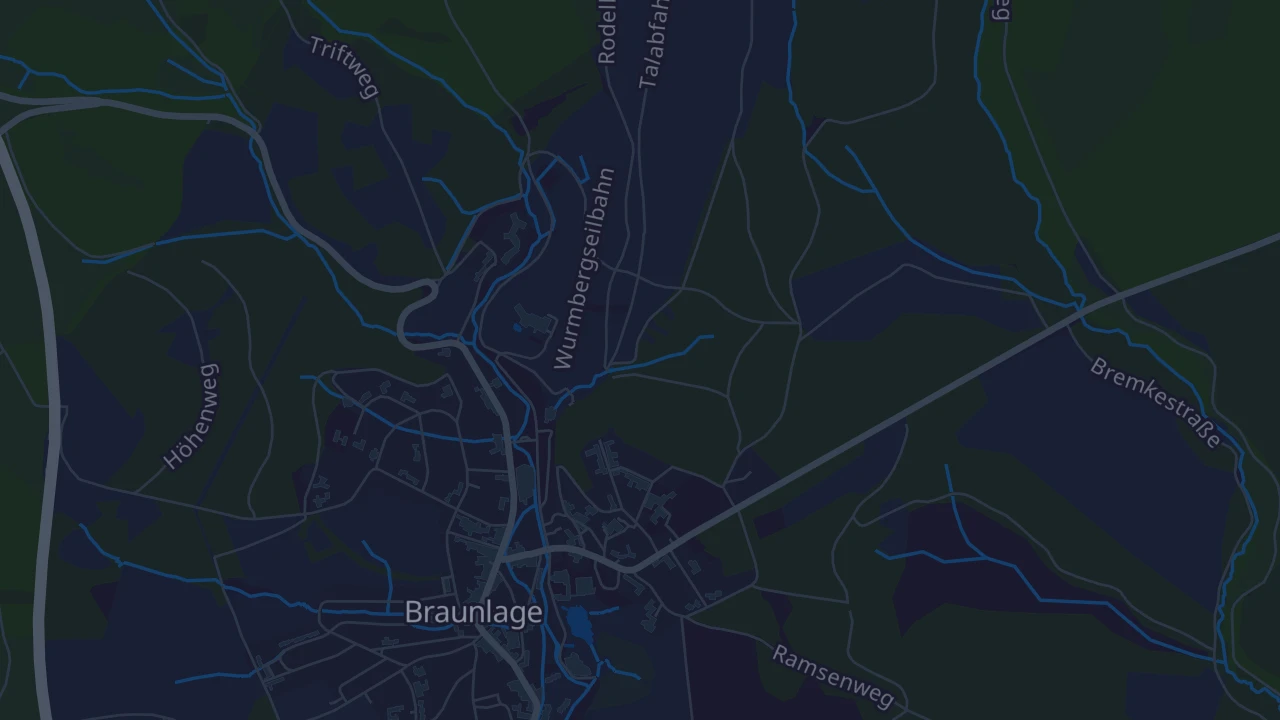Karte von Braunlage