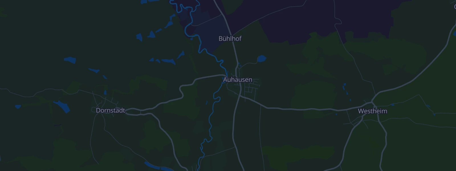 Karte von Auhausen