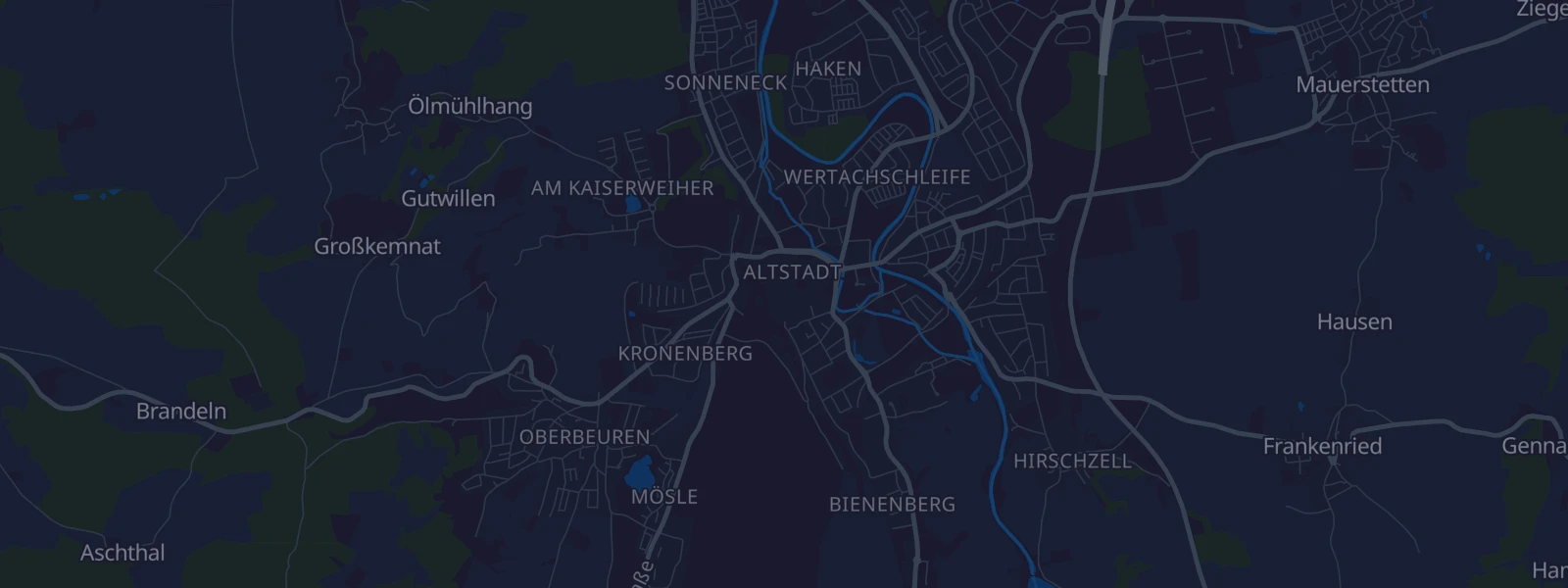 Karte von Kaufbeuren