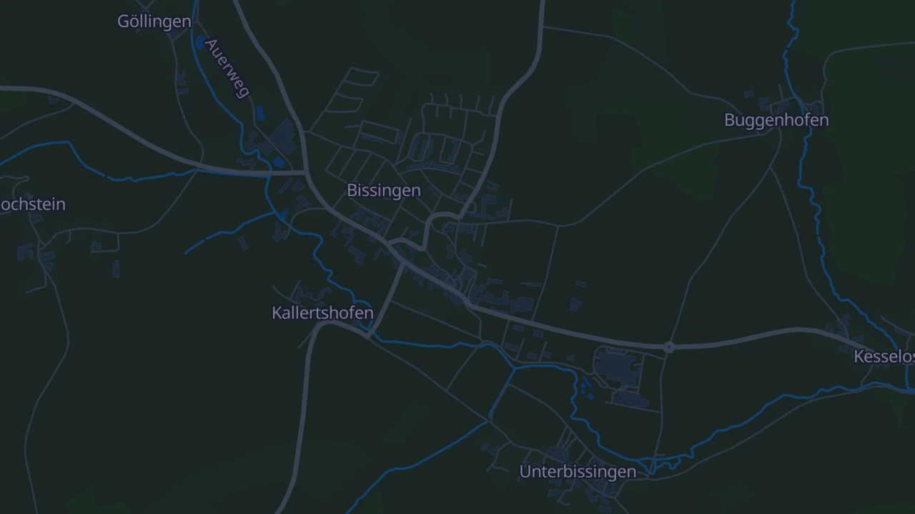 Karte von Bissingen