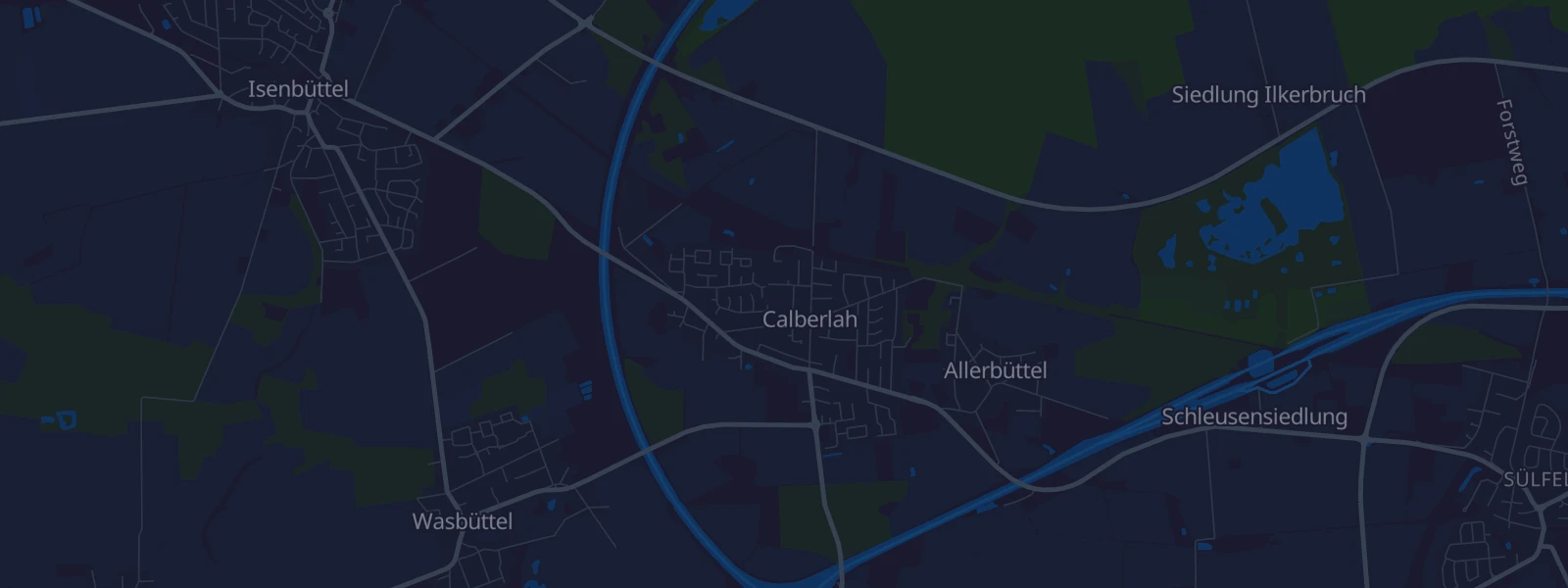 Karte von Calberlah
