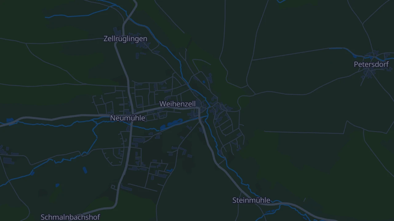 Karte von Weihenzell