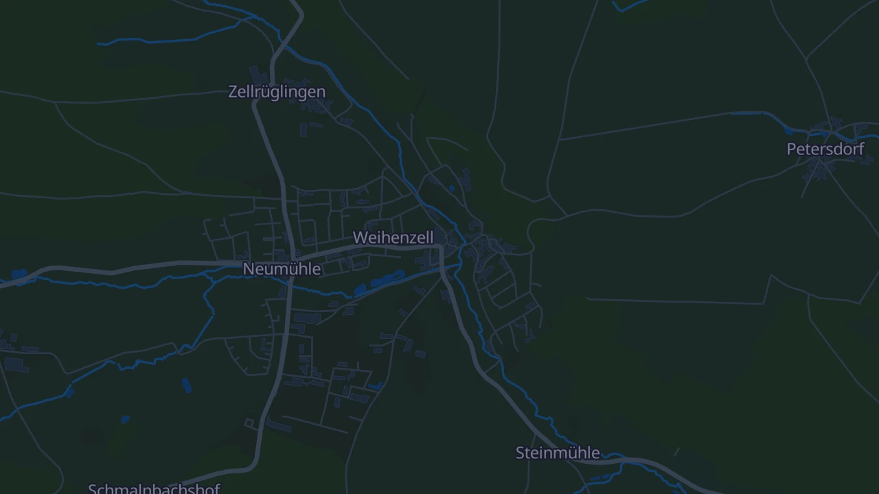 Karte von Weihenzell