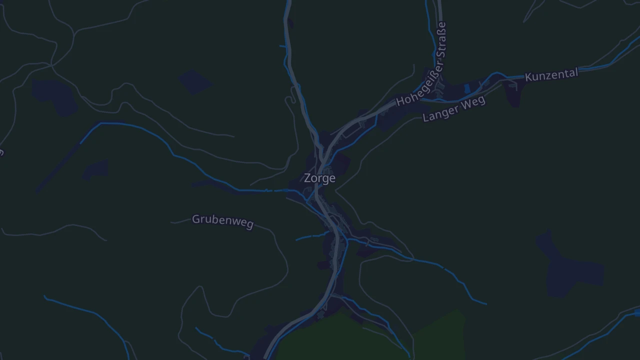 Karte von Walkenried OT Zorge