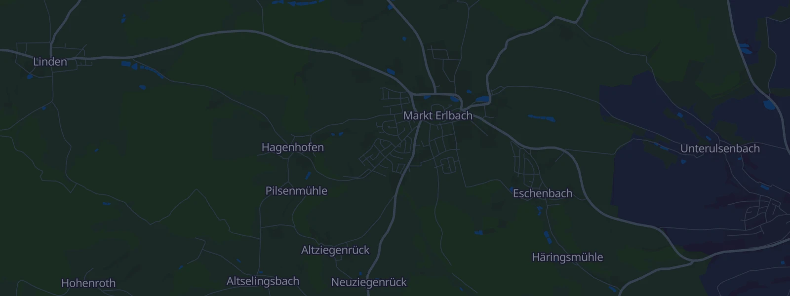 Karte von Oberulsenbach