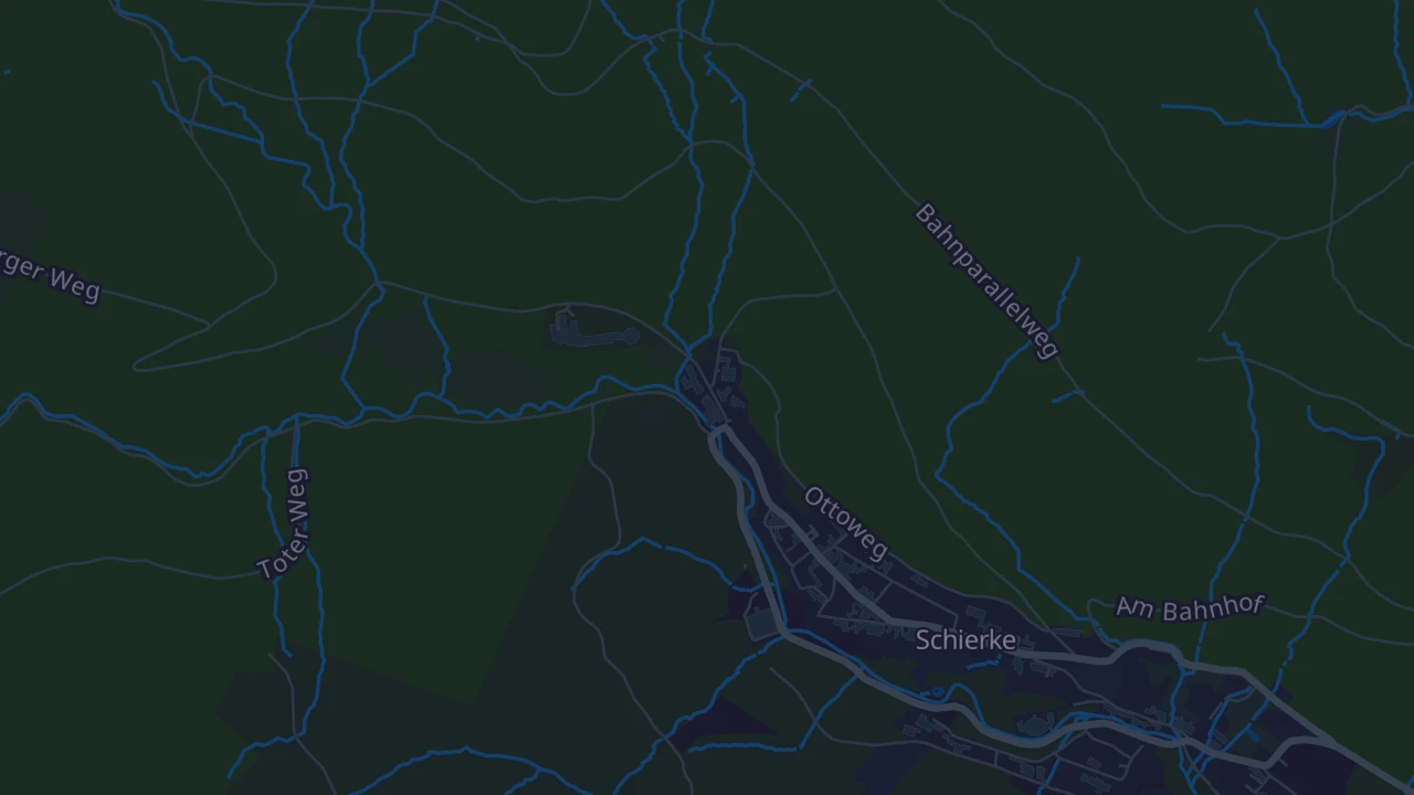 Karte von Wernigerode OT Schierke