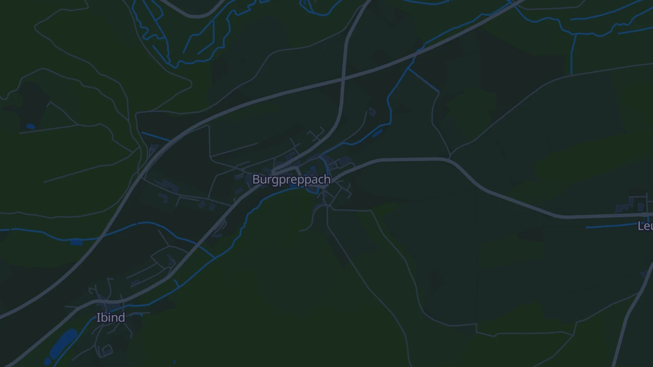 Karte von Burgpreppach