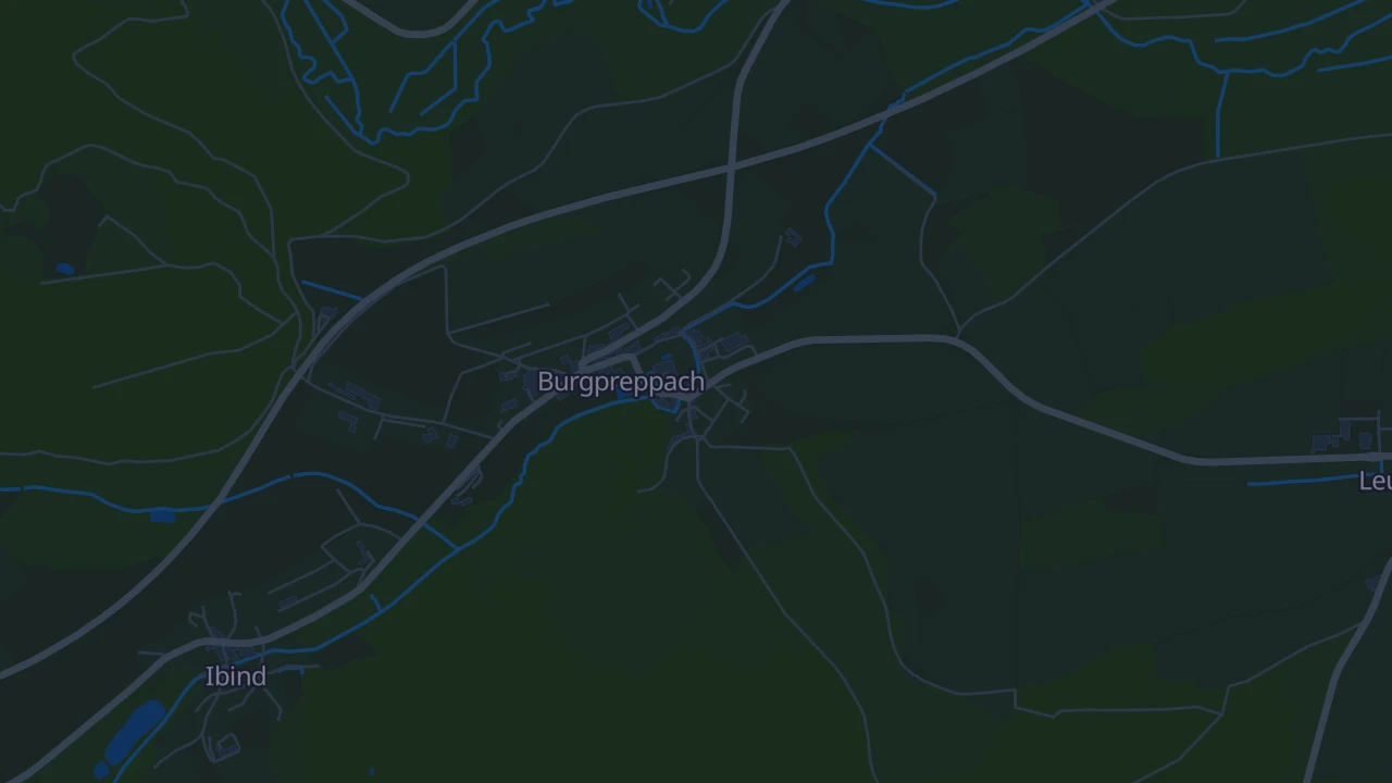 Karte von Burgpreppach