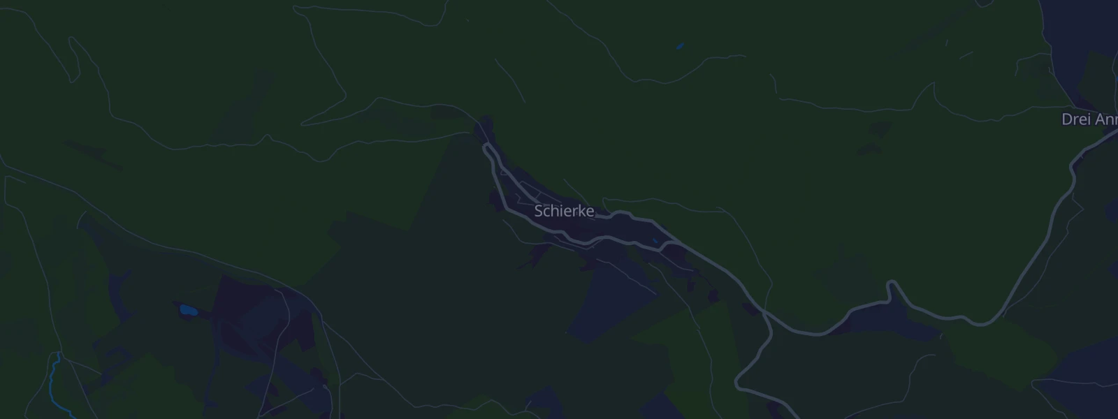 Karte von Wernigerode OT Schierke