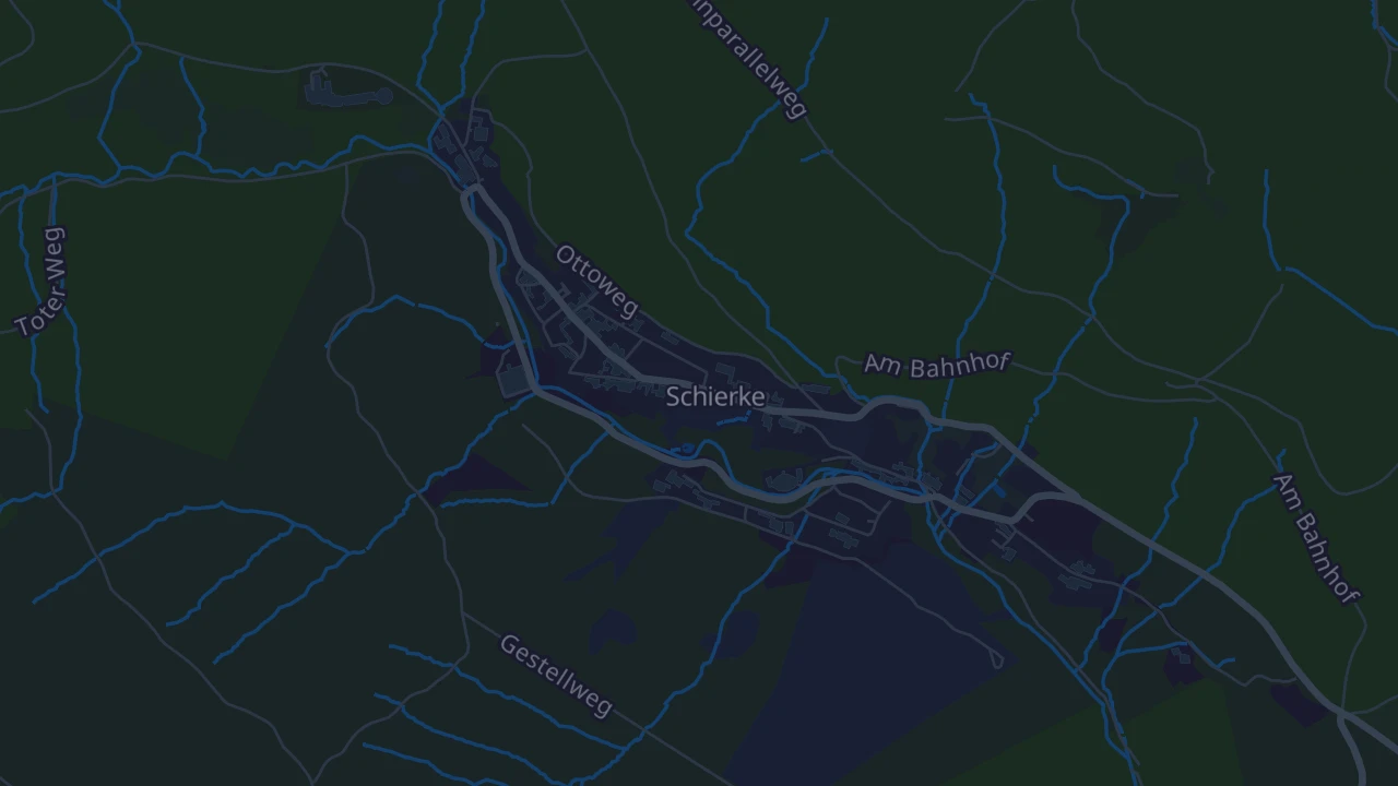 Karte von Wernigerode OT Schierke