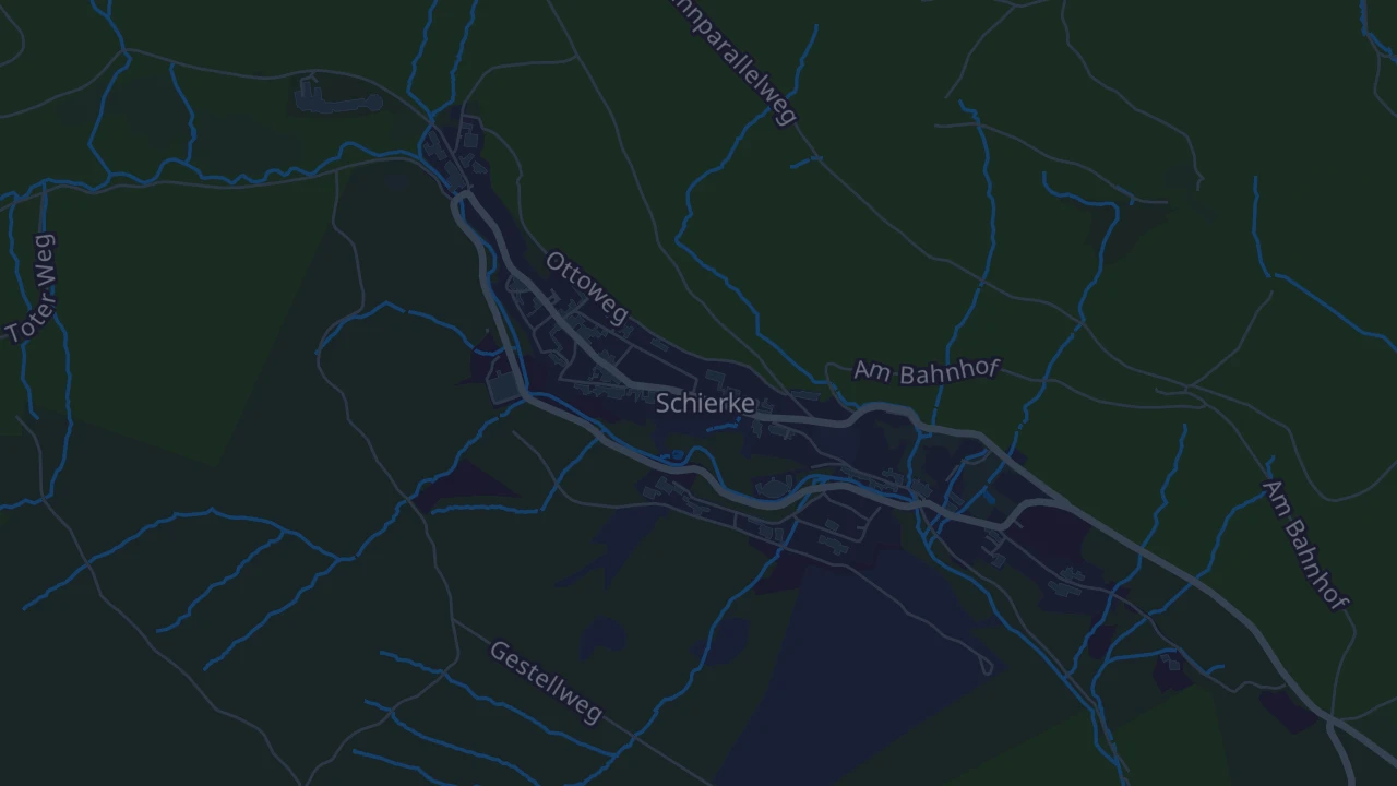 Karte von Wernigerode OT Schierke