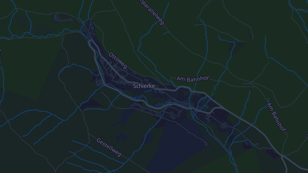 Karte von Wernigerode OT Schierke