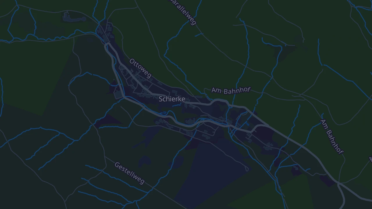 Karte von Wernigerode OT Schierke