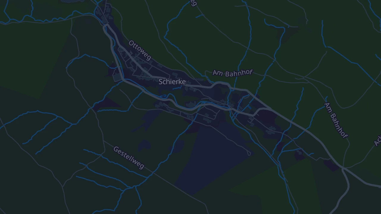 Karte von Wernigerode OT Schierke