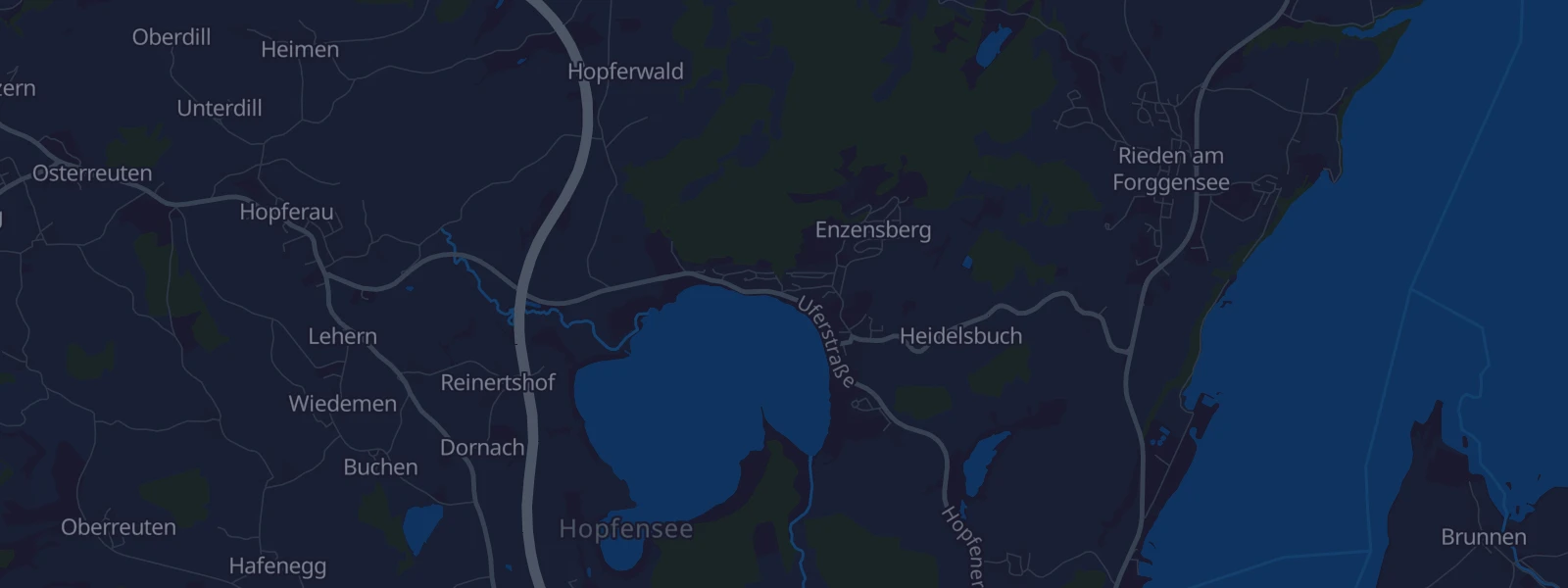 Karte von Füssen
