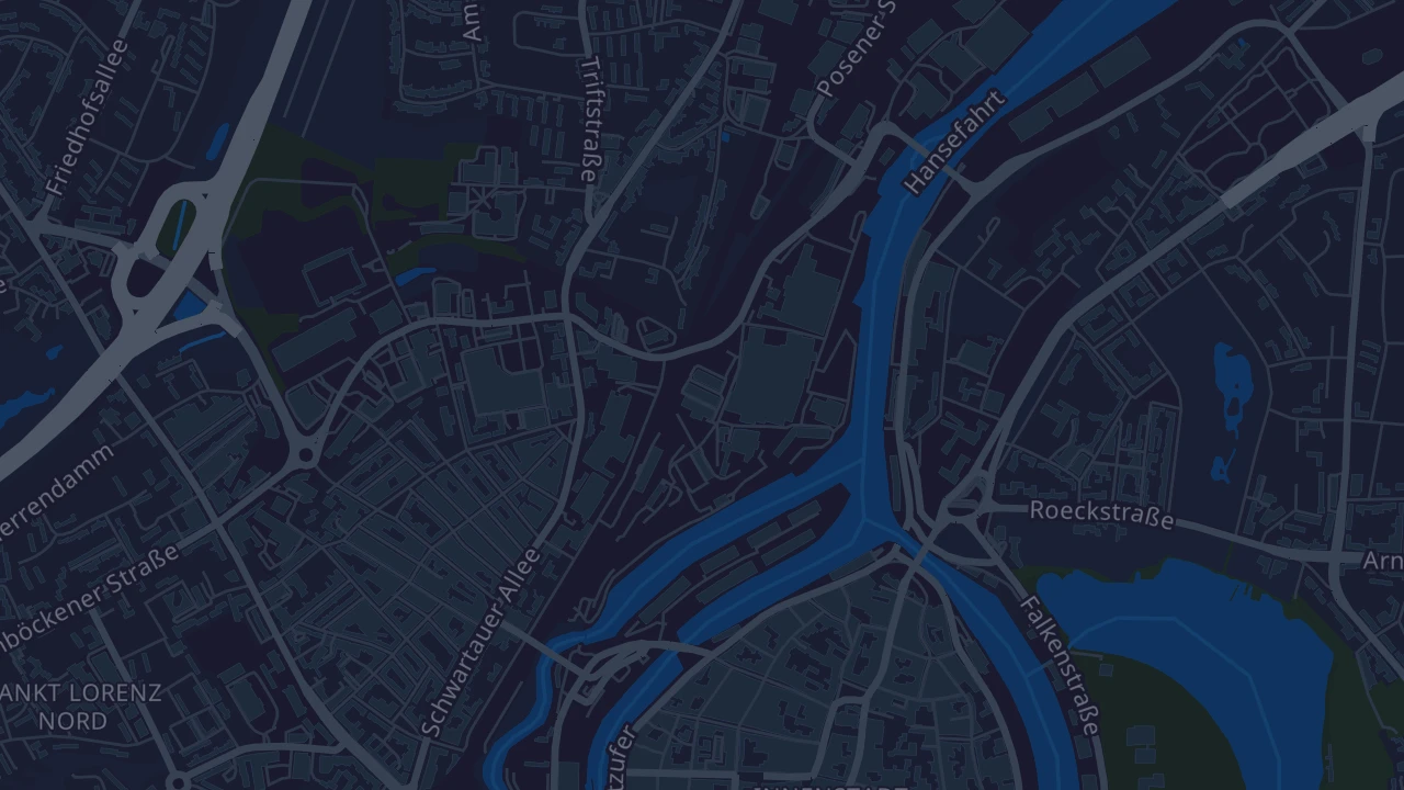 Karte von Lübeck