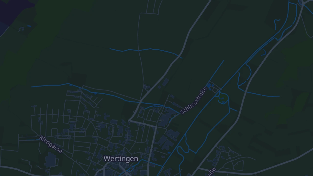 Karte von Wertingen