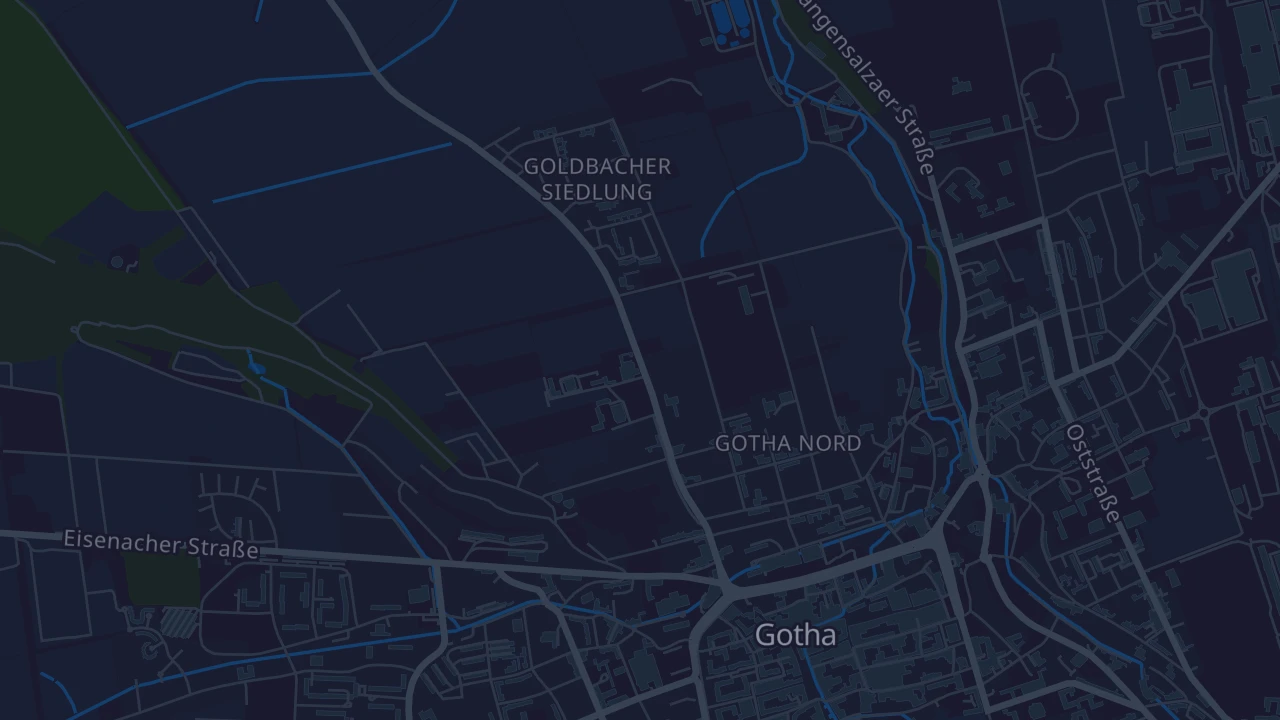 Karte von Gotha