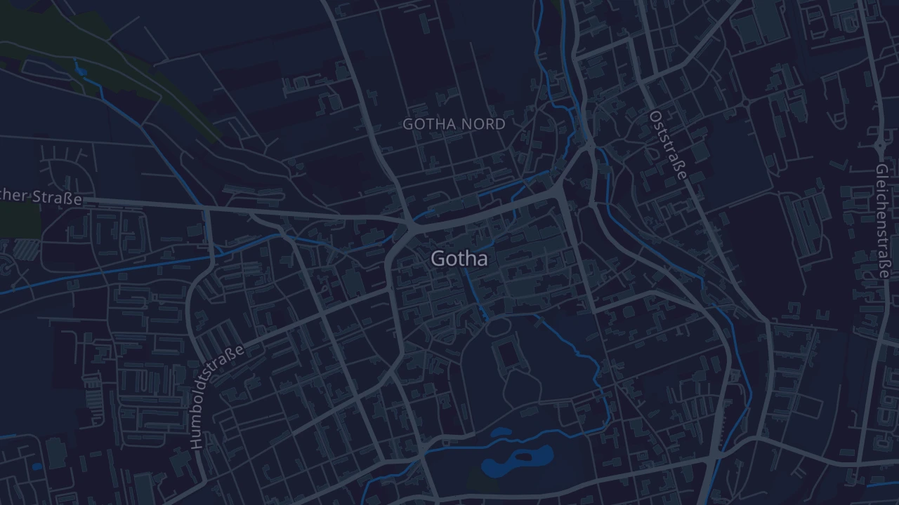 Karte von Gotha