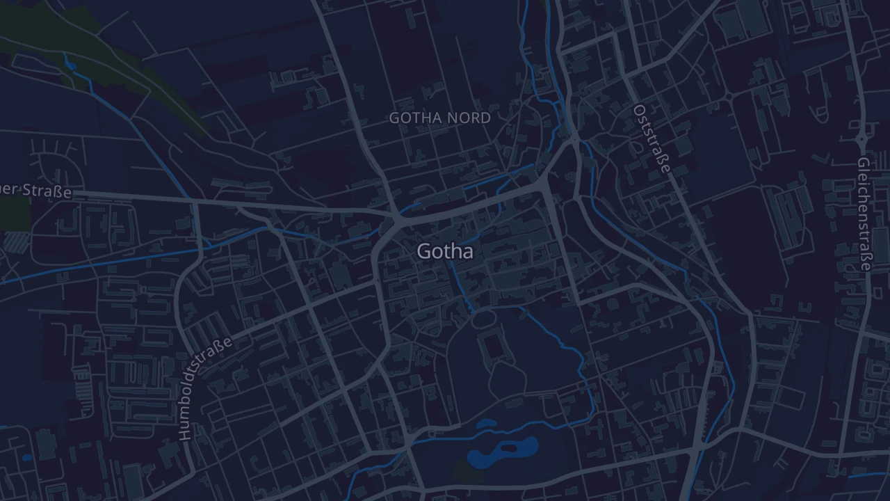 Karte von Gotha