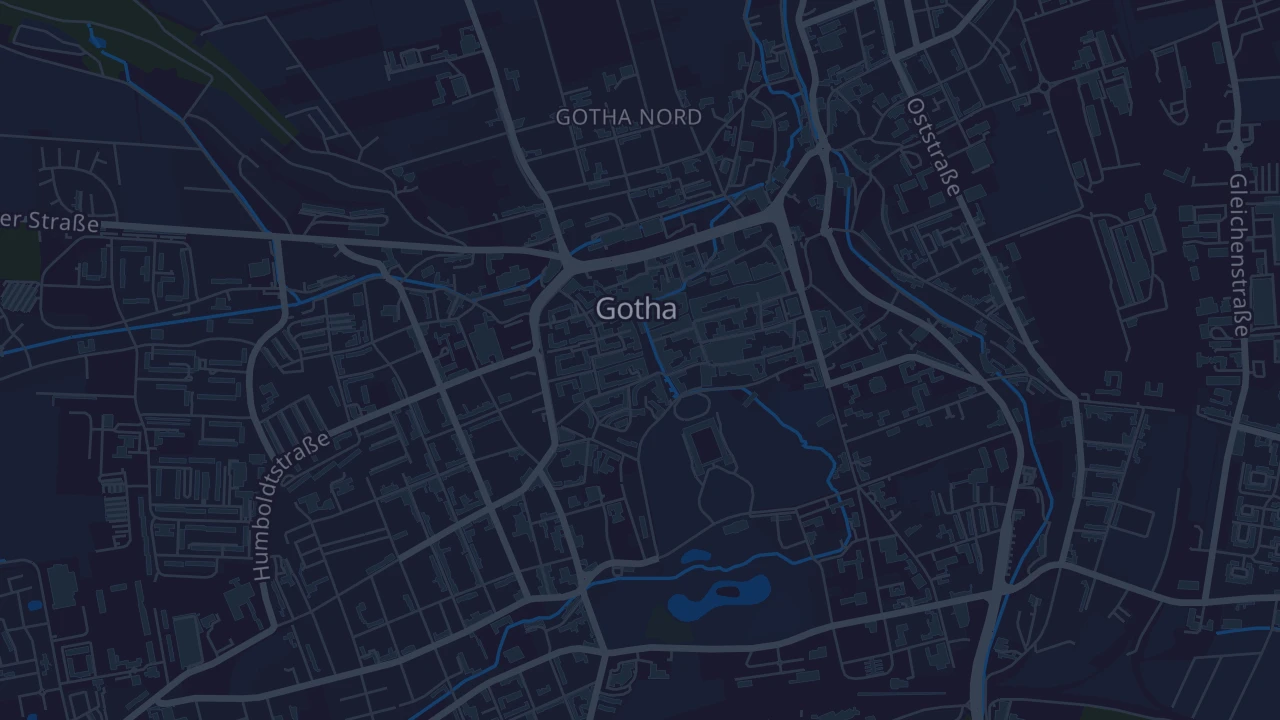 Karte von Gotha