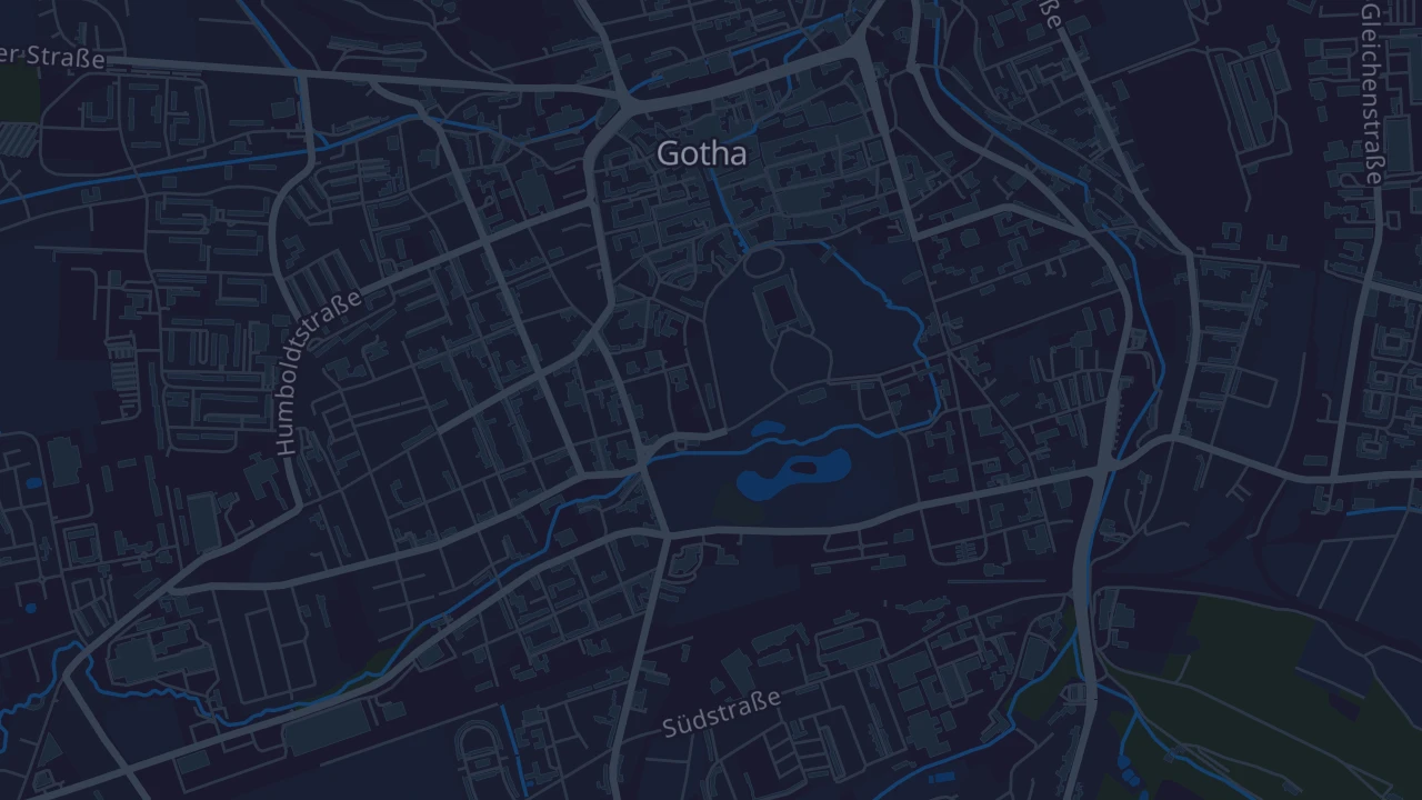 Karte von Gotha