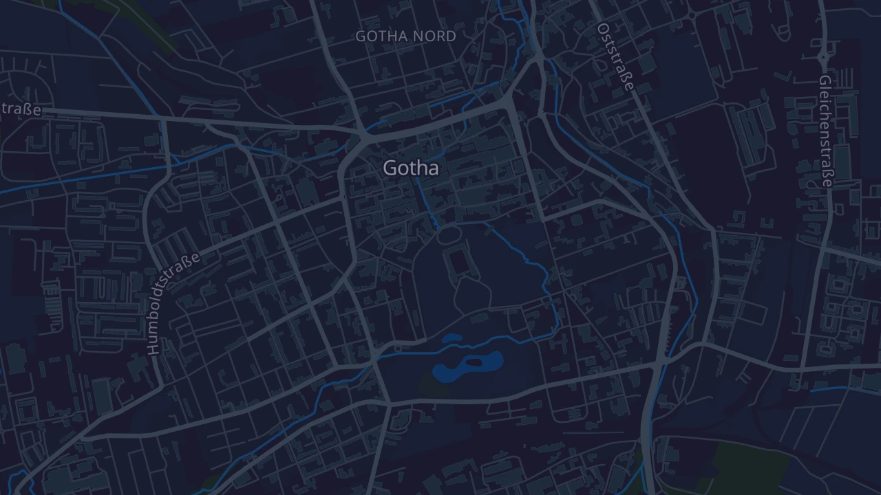 Karte von Gotha