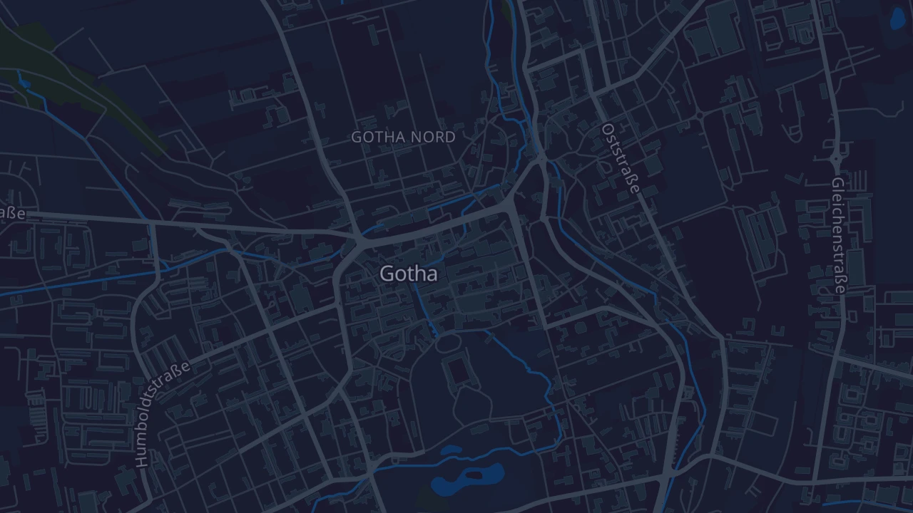 Karte von Gotha