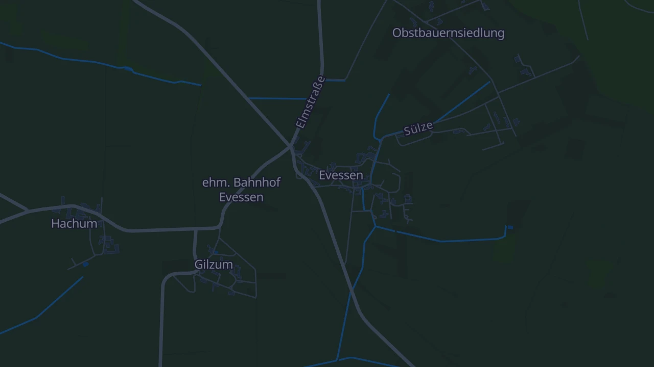 Karte von Evessen