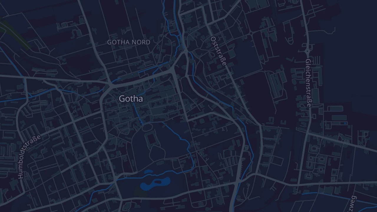 Karte von Gotha
