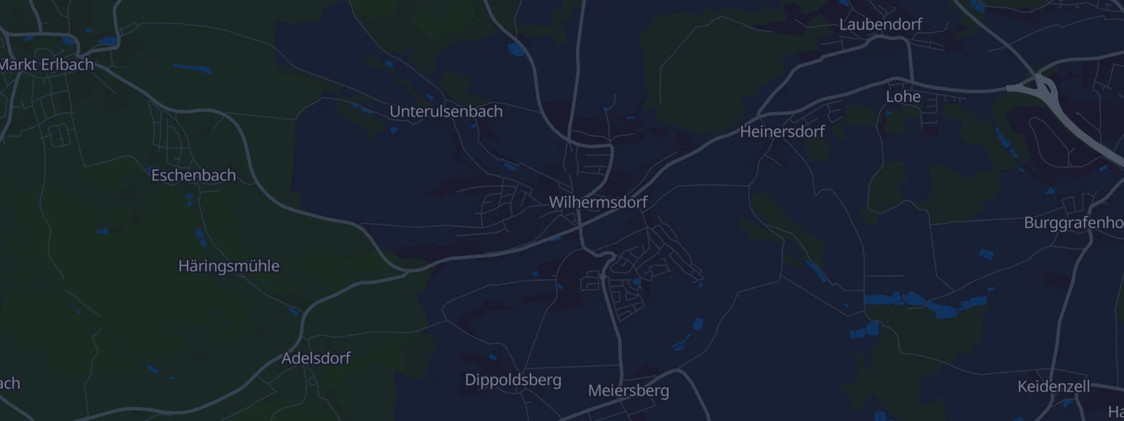Karte von Wilhermsdorf