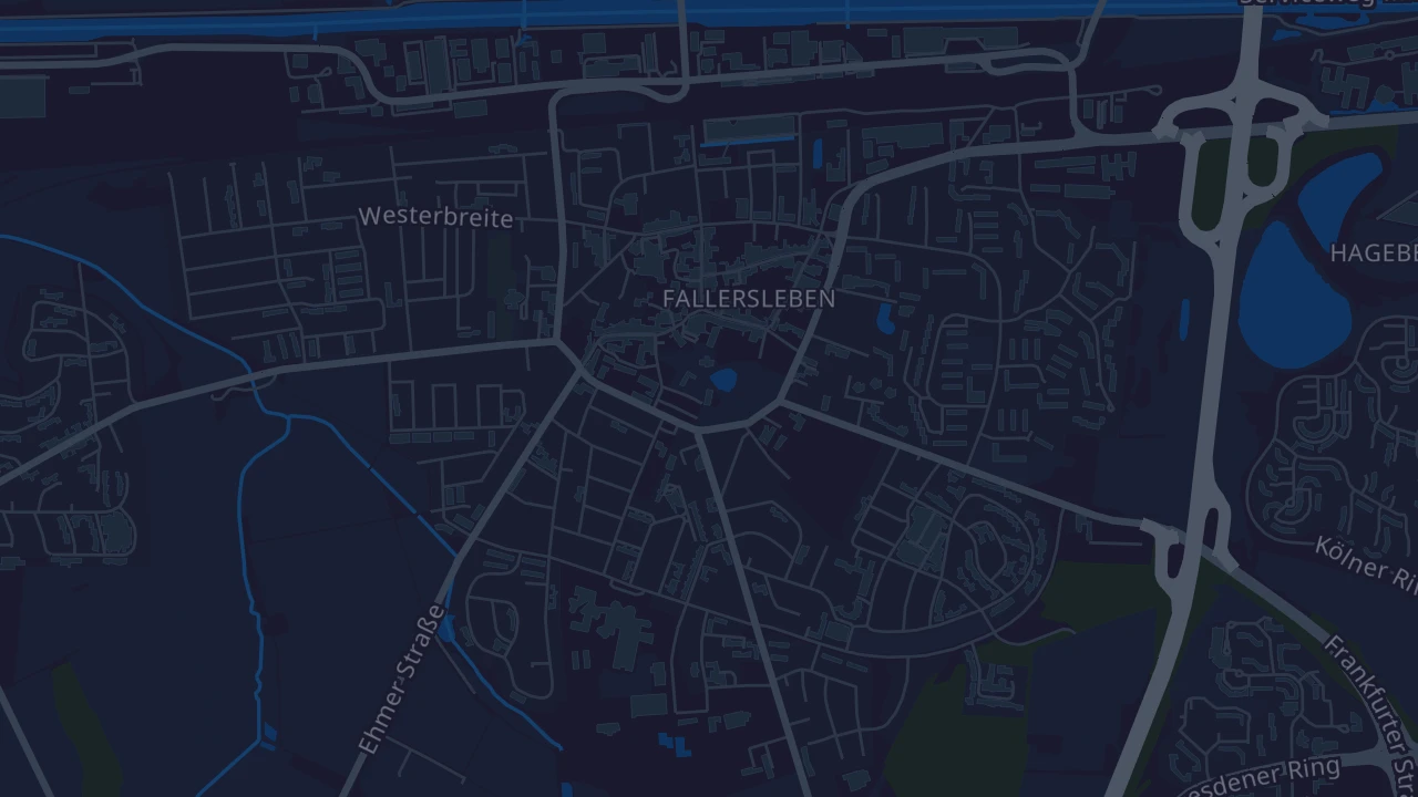 Karte von Wolfsburg