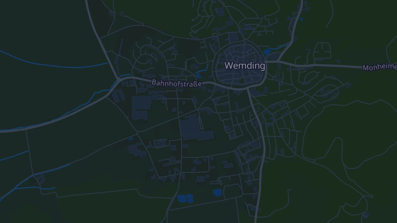 Karte von Wemding