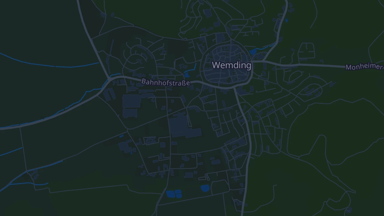 Karte von Wemding