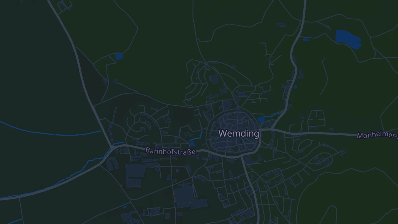 Karte von Wemding