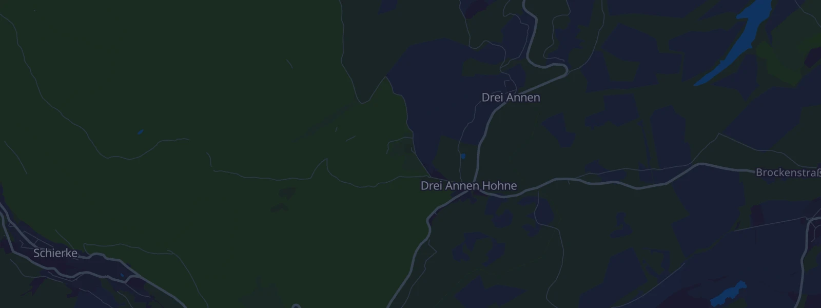 Karte von Wernigerode OT Drei Annen Hohne