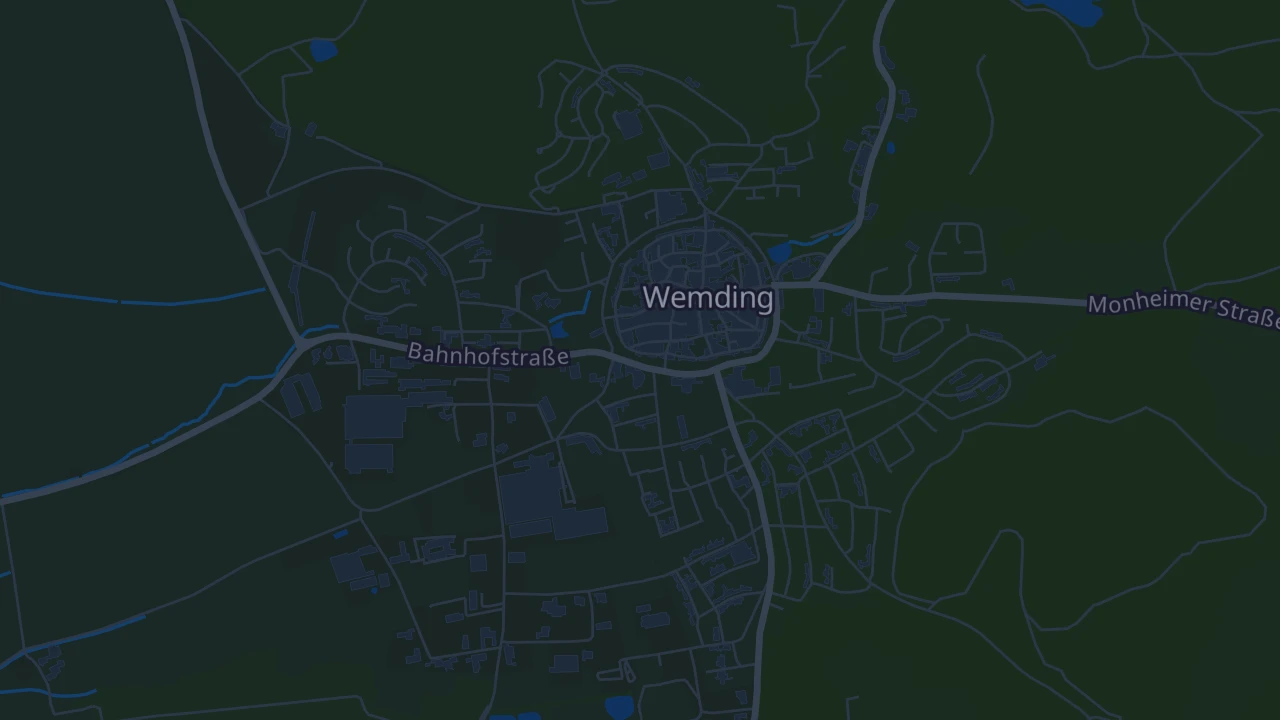 Karte von Wemding