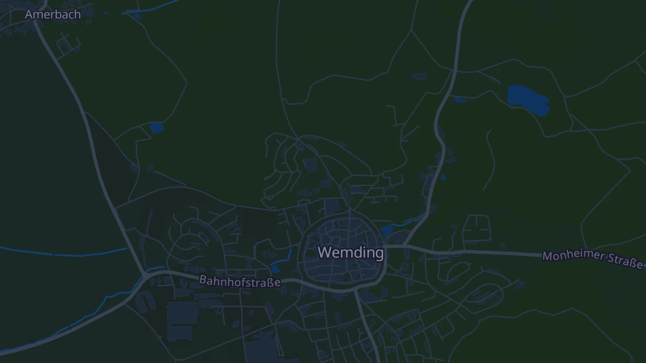 Karte von Wemding