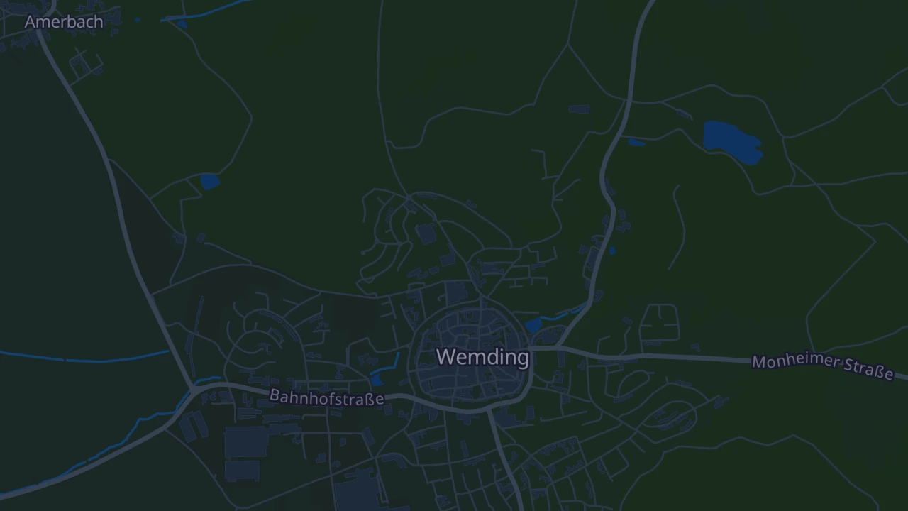 Karte von Wemding