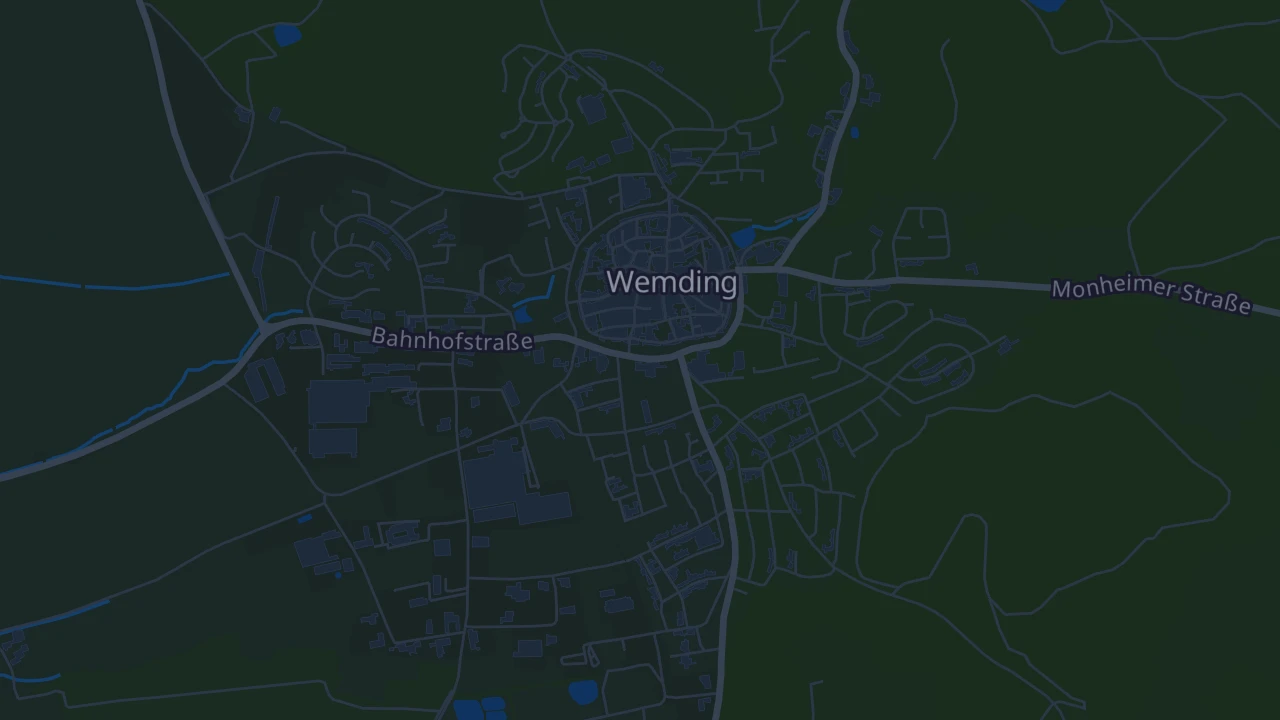 Karte von Wemding