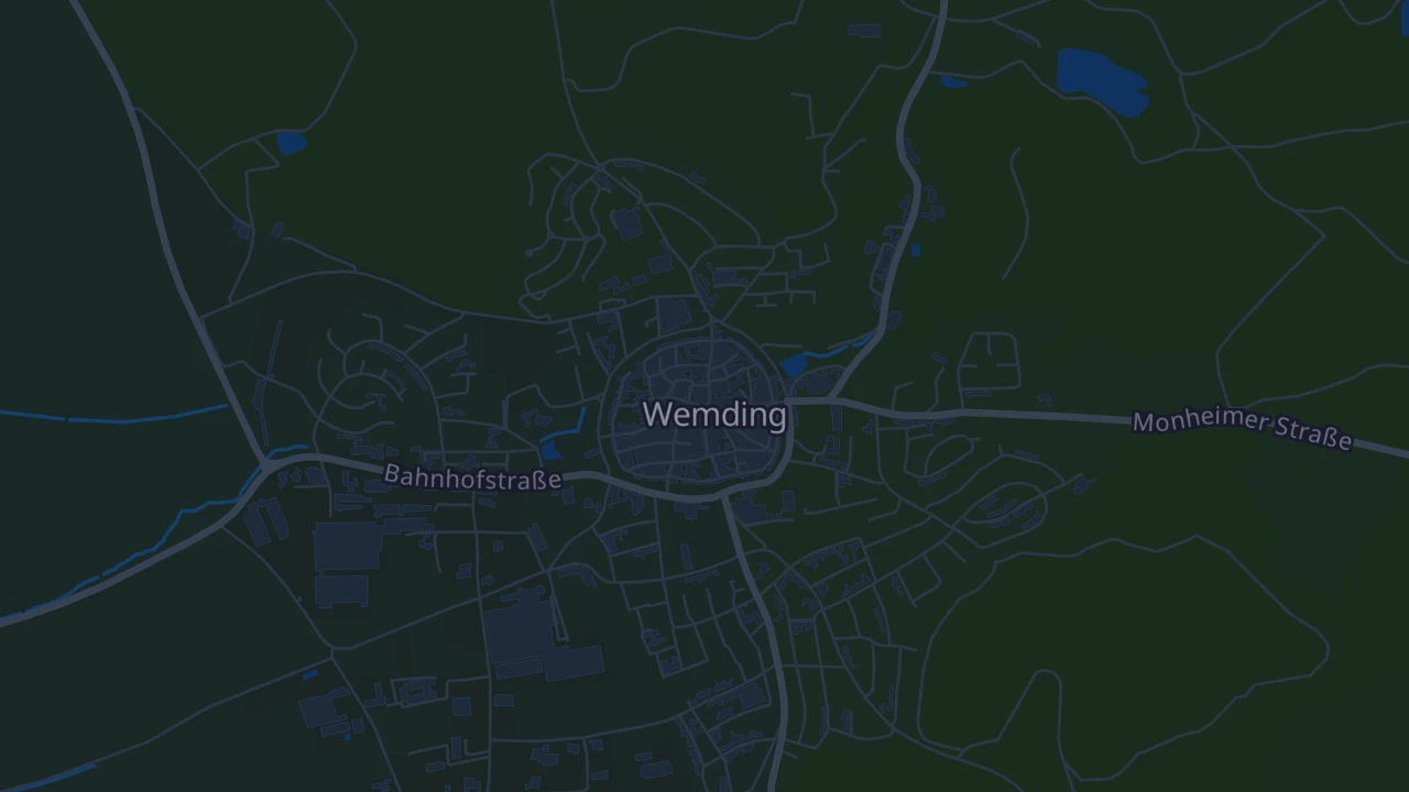 Karte von Wemding