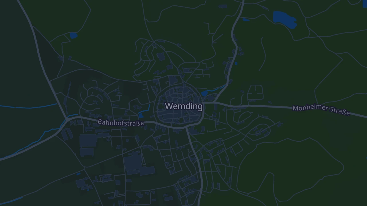 Karte von Wemding