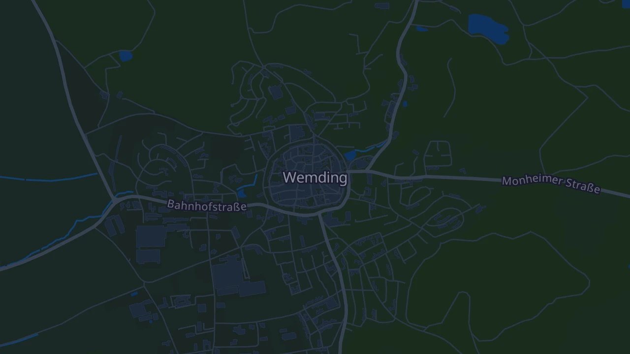 Karte von Wemding